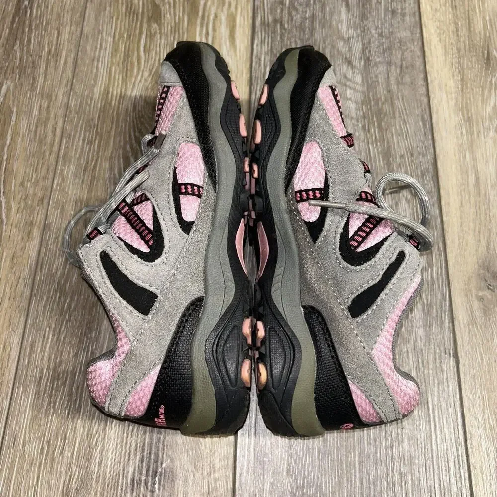 Gander Mountain Trail Climber Explorer Low Pink Gray Youth Size 5 Sneaker Shoes